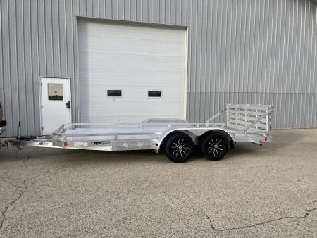New 2027 Black Rhino Aluminum Low Profile LPT8116A-7K w/ Bi-Fold Gate(ATV / UTV / Side by Side) Utility Trailer