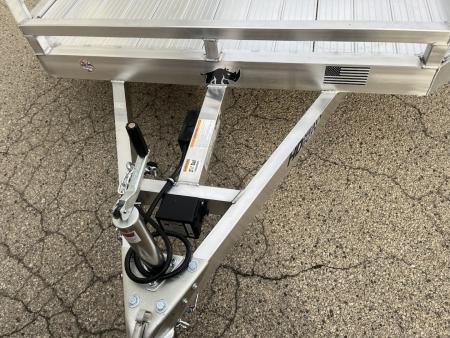 New 2027 Black Rhino Aluminum Low Profile LPT8116A-7K w/ Bi-Fold Gate(ATV / UTV / Side by Side) Utility Trailer