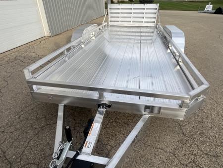 New 2027 Black Rhino Aluminum Low Profile LPT8116A-7K w/ Bi-Fold Gate(ATV / UTV / Side by Side) Utility Trailer