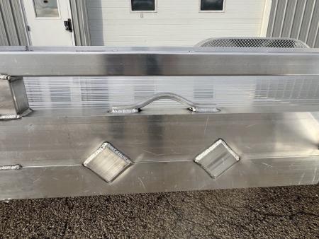 New 2027 Black Rhino Aluminum Low Profile LPT8116A-7K w/ Bi-Fold Gate(ATV / UTV / Side by Side) Utility Trailer