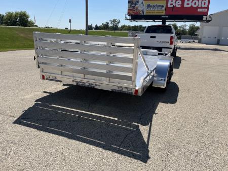 New 2027 Black Rhino Aluminum Low Profile LPT8116A-7K w/ Toolbox & Bi-Fold Gate(ATV / UTV / Side by Side) Utility Trailer