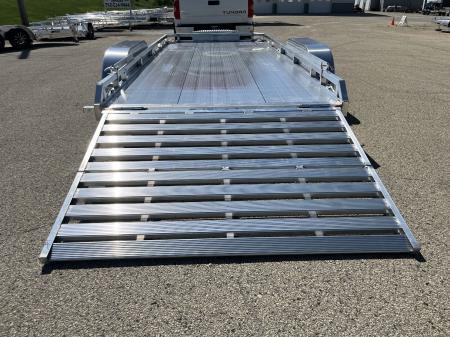 New 2027 Black Rhino Aluminum Low Profile LPT8116A-7K w/ Toolbox & Bi-Fold Gate(ATV / UTV / Side by Side) Utility Trailer