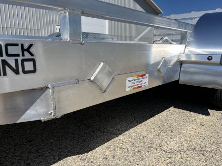 New 2027 Black Rhino Aluminum Low Profile LPT8116A-7K w/ Bi-Fold Gate(ATV / UTV / Side by Side) Utility Trailer