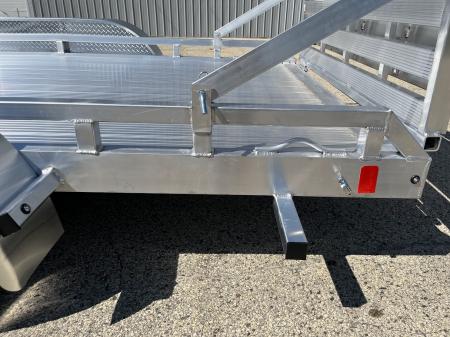 New 2027 Black Rhino Aluminum Low Profile LPT8116A-7K w/ Bi-Fold Gate(ATV / UTV / Side by Side) Utility Trailer