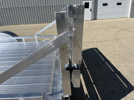 New 2027 Black Rhino Aluminum Low Profile LPT8116A-7K w/ Bi-Fold Gate(ATV / UTV / Side by Side) Utility Trailer
