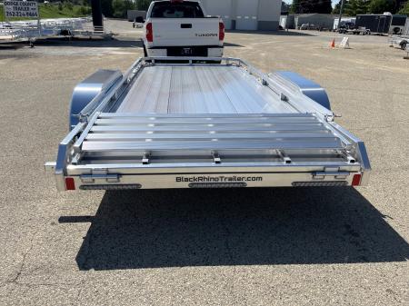 New 2027 Black Rhino Aluminum Low Profile LPT8116A-7K w/ Bi-Fold Gate(ATV / UTV / Side by Side) Utility Trailer