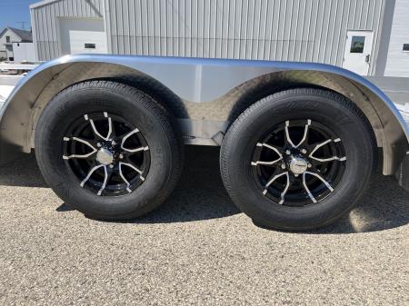 New 2027 Black Rhino Aluminum Low Profile LPT8116A-7K w/ Bi-Fold Gate(ATV / UTV / Side by Side) Utility Trailer
