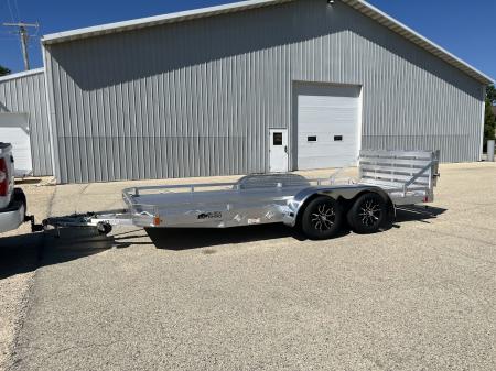New 2027 Black Rhino Aluminum Low Profile LPT8116A-7K w/ Bi-Fold Gate(ATV / UTV / Side by Side) Utility Trailer