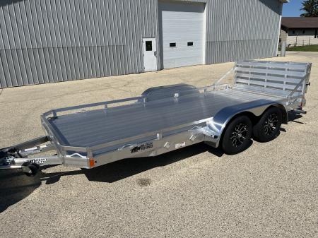 New 2027 Black Rhino Aluminum Low Profile LPT8116A-7K w/ Bi-Fold Gate(ATV / UTV / Side by Side) Utility Trailer