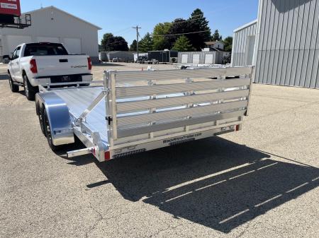 New 2027 Black Rhino Aluminum Low Profile LPT8116A-7K w/ Bi-Fold Gate(ATV / UTV / Side by Side) Utility Trailer