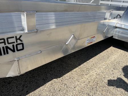 New 2027 Black Rhino Aluminum Low Profile LPT8118A-7K w/ Bi-Fold Gate (ATV / UTV / Side by Side) Utility Trailer