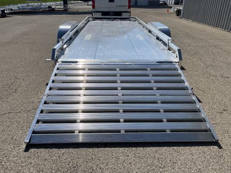 New 2027 Black Rhino Aluminum Low Profile LPT8118A-7K w/ Bi-Fold Gate (ATV / UTV / Side by Side) Utility Trailer