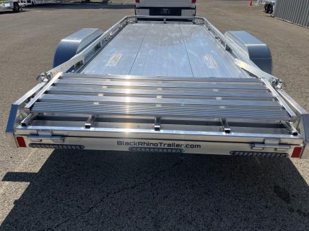 New 2027 Black Rhino Aluminum Low Profile LPT8118A-7K w/ Bi-Fold Gate (ATV / UTV / Side by Side) Utility Trailer