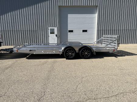 New 2027 Black Rhino Aluminum Low Profile LPT8118A-7K w/ Bi-Fold Gate (ATV / UTV / Side by Side) Utility Trailer