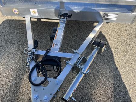 New 2027 Black Rhino Aluminum Low Profile LPT8118A-7K w/ Bi-Fold Gate (ATV / UTV / Side by Side) Utility Trailer