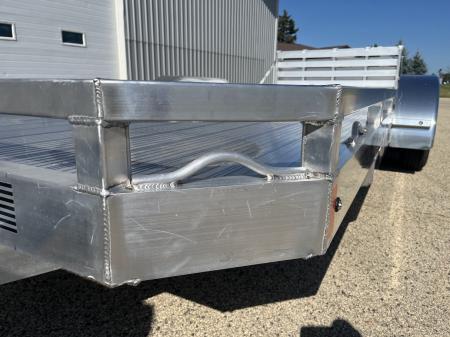 New 2027 Black Rhino Aluminum Low Profile LPT8118A-7K w/ Bi-Fold Gate (ATV / UTV / Side by Side) Utility Trailer