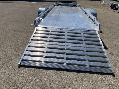 New 2027 Black Rhino Aluminum Low Profile LPT8118A-7K w/ Toolbox & Bi-Fold Gate (ATV / UTV / Side by Side) Utility Trailer