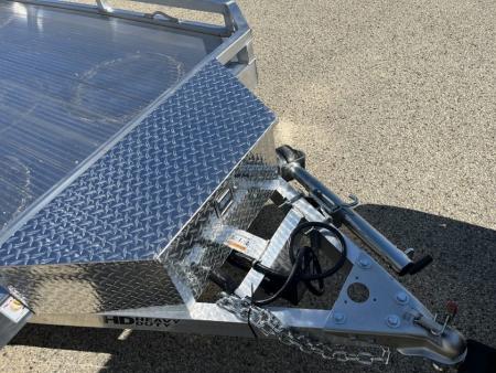 New 2027 Black Rhino Aluminum Low Profile LPT8118A-7K w/ Toolbox & Bi-Fold Gate (ATV / UTV / Side by Side) Utility Trailer