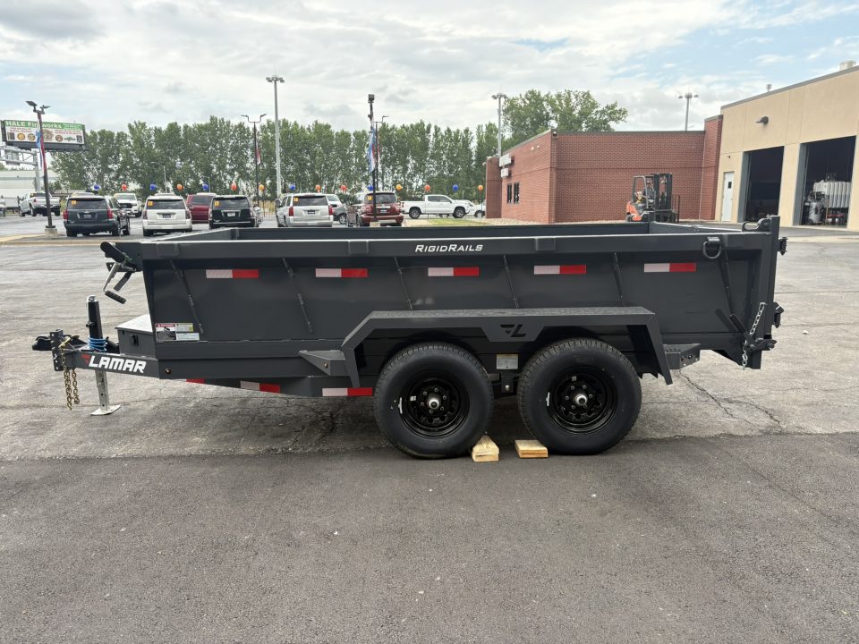 New 2026 Lamar Trailers 77"x12' DM-10K Dump Trailer