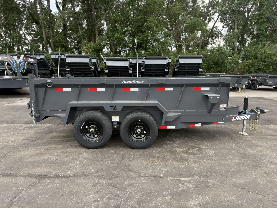 New 2026 Lamar Trailers 77"x12' DM-10K Dump Trailer