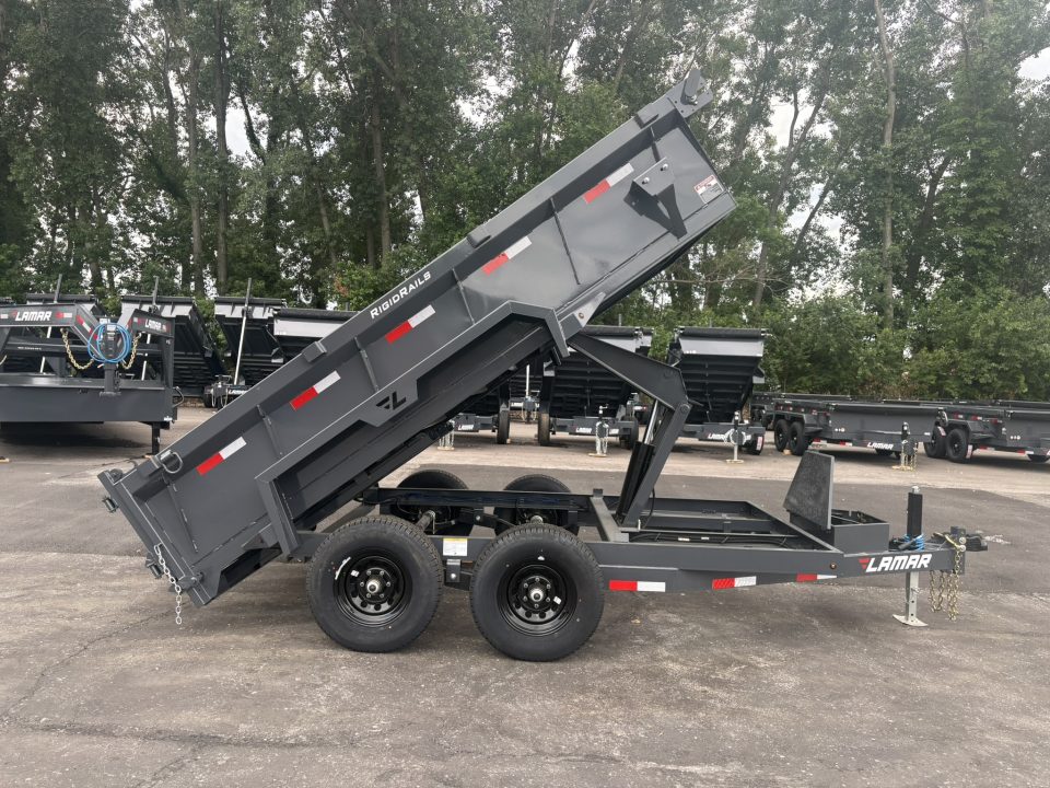 New 2026 Lamar Trailers 77"x12' DM-10K Dump Trailer