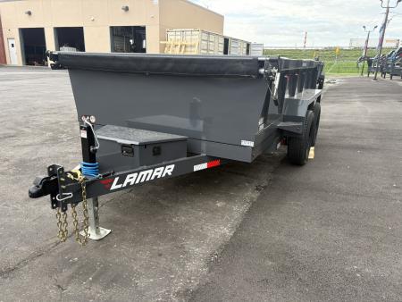 New 2026 Lamar Trailers 77"x12' DM-10K Dump Trailer