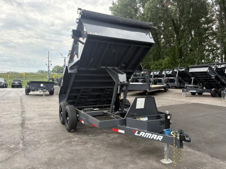New 2026 Lamar Trailers 77"x12' DM-10K Dump Trailer