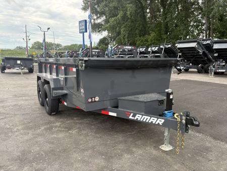 New 2026 Lamar Trailers 77"x12' DM-10K Dump Trailer
