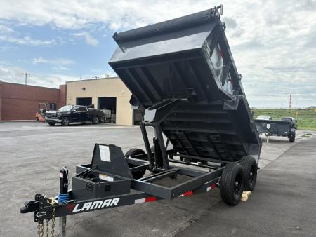New 2026 Lamar Trailers 77"x12' DM-10K Dump Trailer