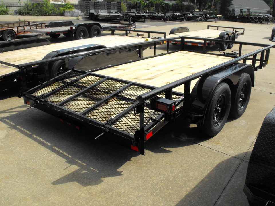 New Pipe rail Top Landscape Trailer 83 X 12+2'Dove 3'Gate7K