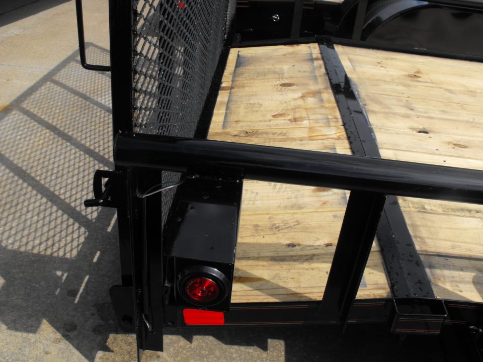 New Pipe rail Top Landscape Trailer 83 X 12+2'Dove 3'Gate7K
