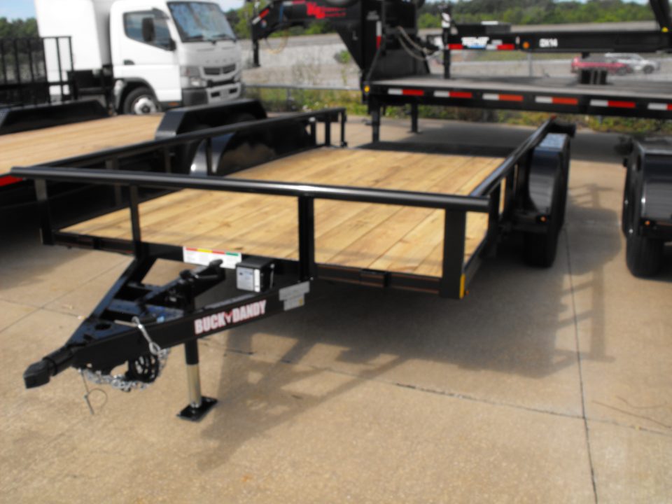 New Pipe rail Top Landscape Trailer 83 X 12+2'Dove 3'Gate7K