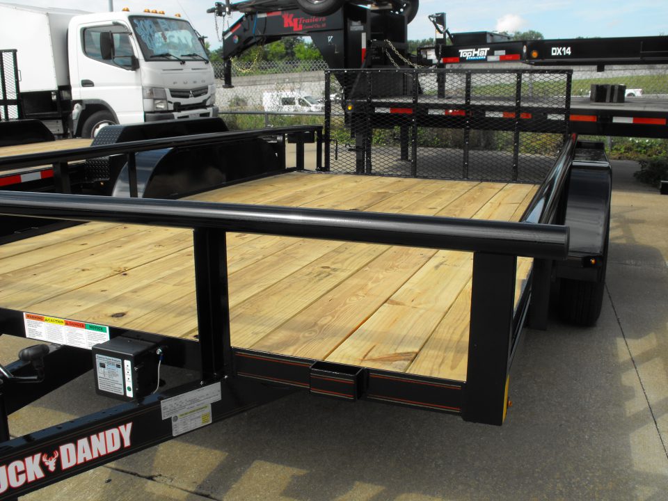 New Pipe rail Top Landscape Trailer 83 X 12+2'Dove 3'Gate7K