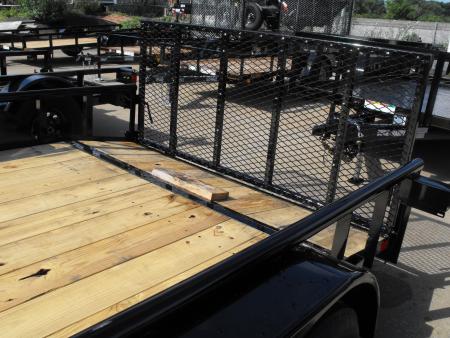 New Pipe rail Top Landscape Trailer 83 X 12+2'Dove 3'Gate7K