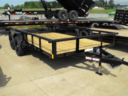 New Pipe rail Top Landscape Trailer 83 X 12+2'Dove 3'Gate7K