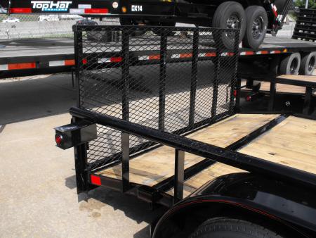 New Pipe rail Top Landscape Trailer 83 X 12+2'Dove 3'Gate7K