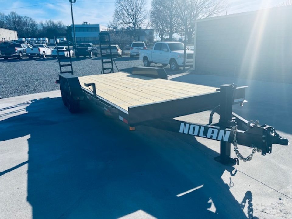 New 2026 Nolan 7X20 14K Equipment Trailer