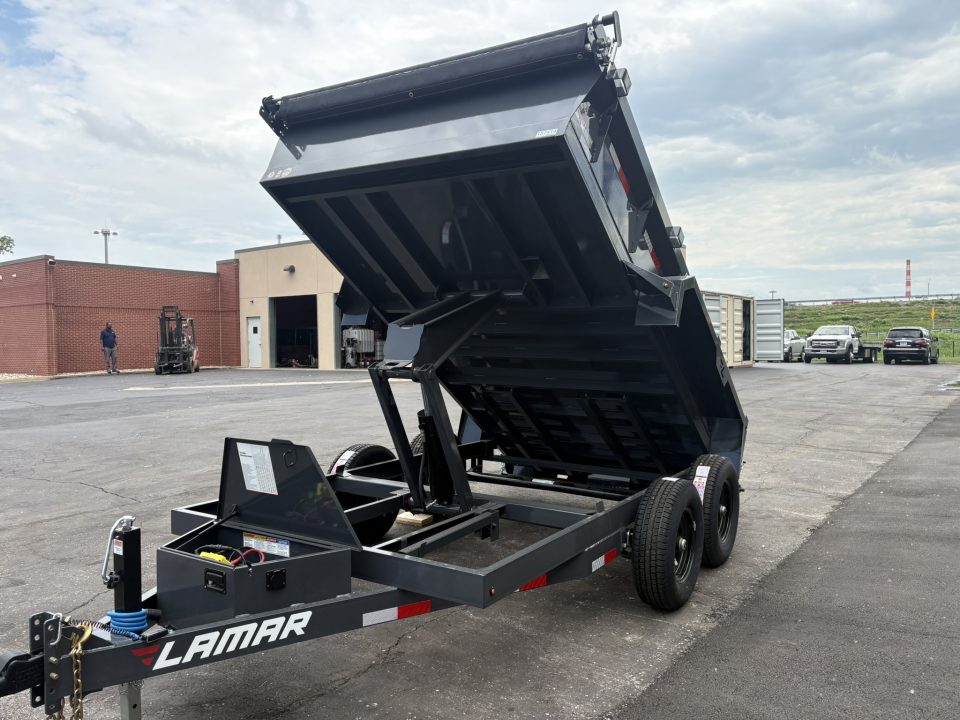 New 2026 Lamar Trailers 77"x12' DM-10k Dump Trailer
