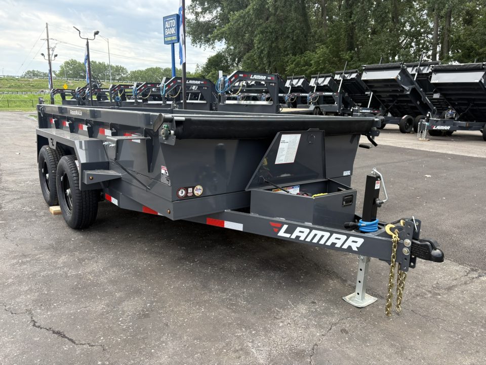 New 2026 Lamar Trailers 77"x12' DM-10k Dump Trailer