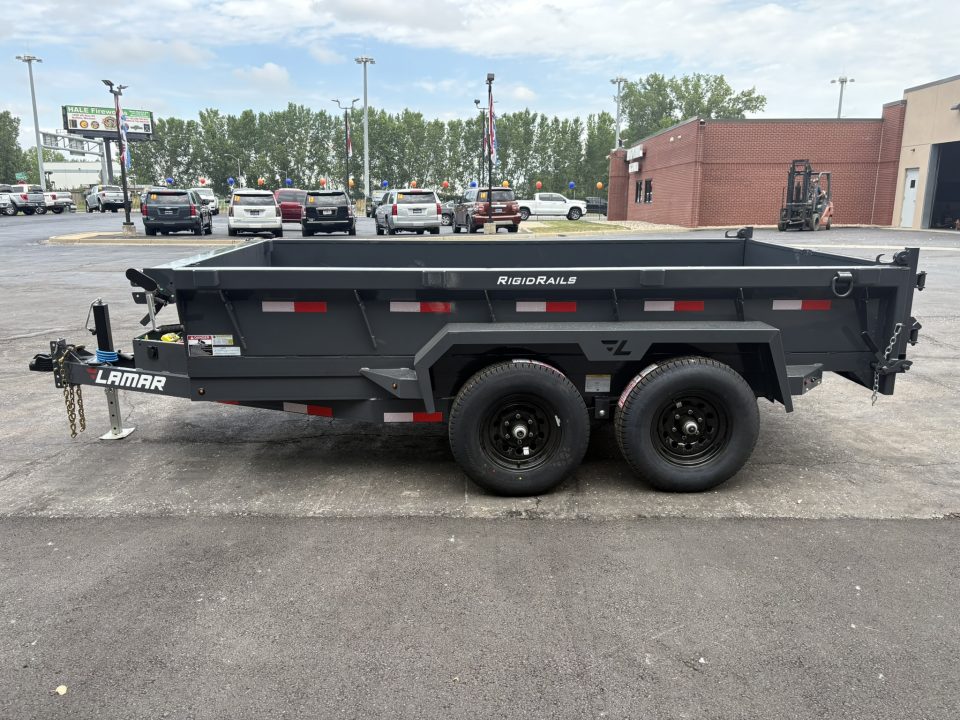 New 2026 Lamar Trailers 77"x12' DM-10k Dump Trailer