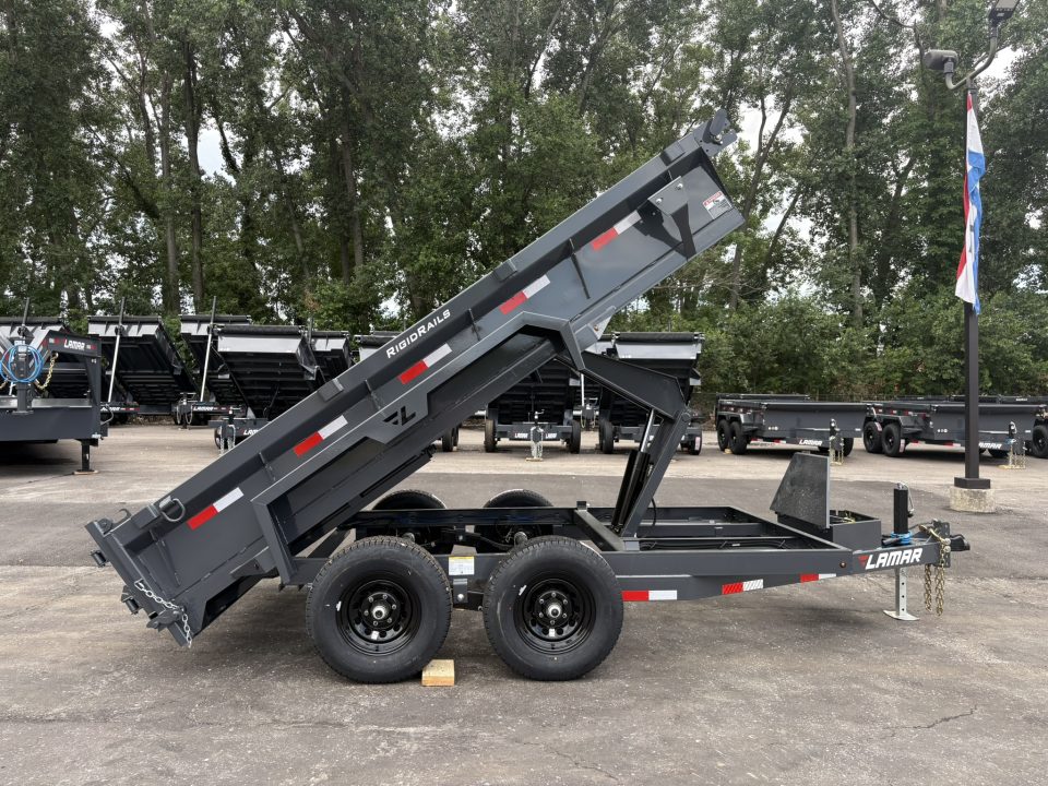 New 2026 Lamar Trailers 77"x12' DM-10k Dump Trailer
