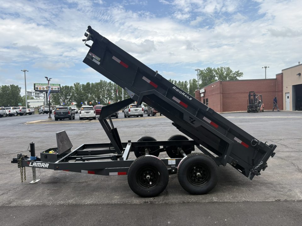 New 2026 Lamar Trailers 77"x12' DM-10k Dump Trailer