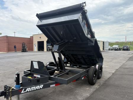 New 2026 Lamar Trailers 77"x12' DM-10k Dump Trailer