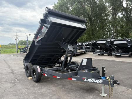 New 2026 Lamar Trailers 77"x12' DM-10k Dump Trailer