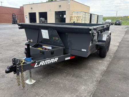 New 2026 Lamar Trailers 77"x12' DM-10k Dump Trailer
