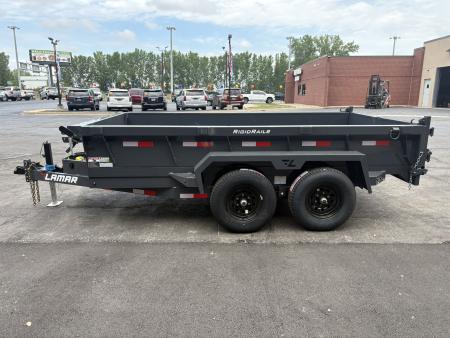 New 2026 Lamar Trailers 77"x12' DM-10k Dump Trailer