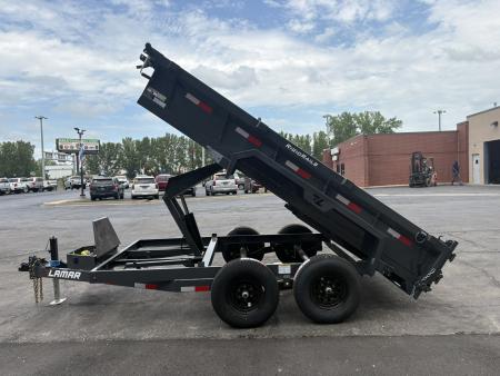 New 2026 Lamar Trailers 77"x12' DM-10k Dump Trailer