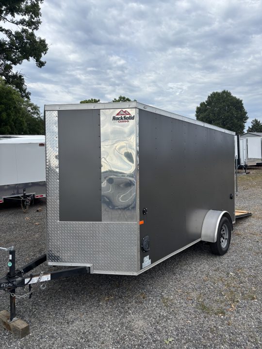 Used 2025 Rock Solid Cargo RS6X12SA Cargo / Enclosed Trailer