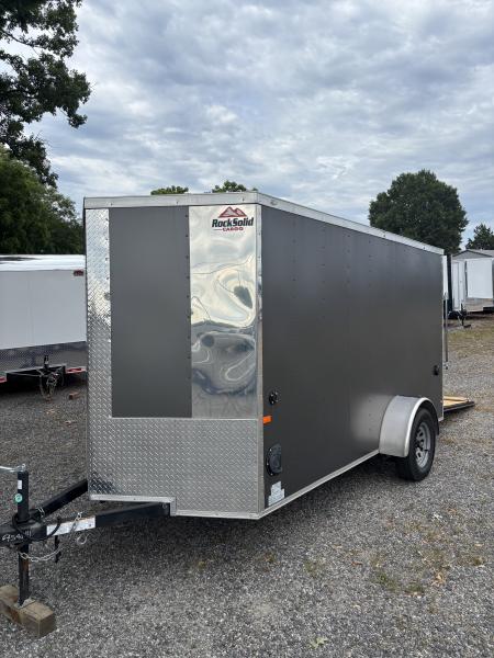 Used 2025 Rock Solid Cargo RS6X12SA Cargo / Enclosed Trailer