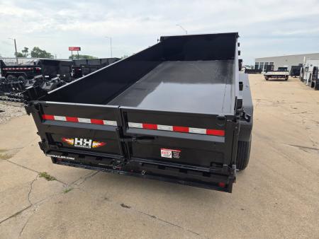New 2027 H&H Trailers 83x16 Industrial 14K Scissor Dump Trailer